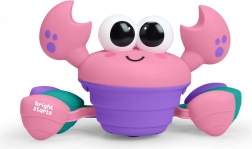 Bright Starts musical and multisensory crawling crab Rockin' Crawling Crab, pink