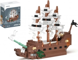 Konstruktoru komplekts kuģis Klejojošais Holandietis