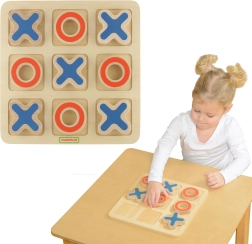 Koka tic-tac-toe bērniem MASTERKIDZ