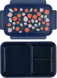 A Little Lovely Company bērnu uzkodu kārbiņa – Zemenes