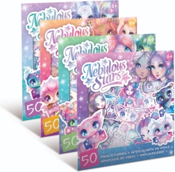 Nebulous Stars vinila uzlīmes – komplekts 50 gab.