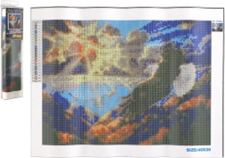 Dimanta gleznošana Majestātiskais plēsējs