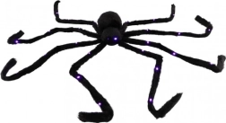 Liels plīša zirneklis ar gaismu 125 cm