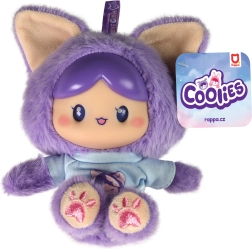 Plīša lelle Coolies violeta 15 cm