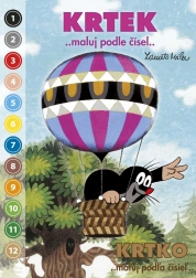 Krāsojamā grāmata A5 Kurmis – krāso pēc skaitļiem