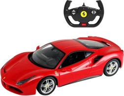 RC tālvadības auto Ferrari 488 GTB sarkanā krāsā