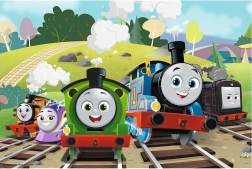 Puuzle 60 gabalu – TOMAŠS UN DRAUGI: Tomašs izbraukumā Trefl