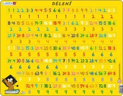 Puzzle Matemātika Dalīšana 81 gabals