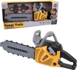 Children's battery-powered chainsaw with light and sound 42 cm