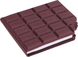 Nelīniju piezīmju bloks Šokolāde 8,5 × 10 cm