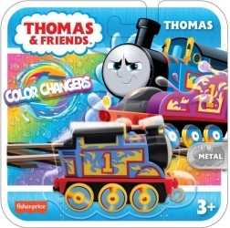 Fisher-Price Color Changers velkama metāla velkamā lokomotīve – krāsu mainošā THOMAS & FRIENDS