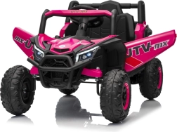 Bērnu elektromobilis Buggy Madman UTV-MX rozā