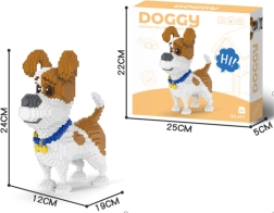 Konstruktors 1930 detaļas – suns JACK RUSSELL