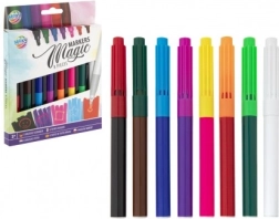 Magic markers with eraser, set of 8 pieces