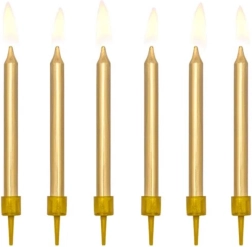 Zelta tortes svecītes