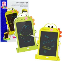 Drawing and Writing LCD Board with Dinosaurs Green