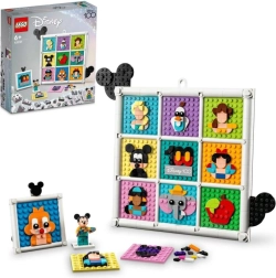 LEGO Disney – 100 Years of Iconic Animation Wall Collage Set