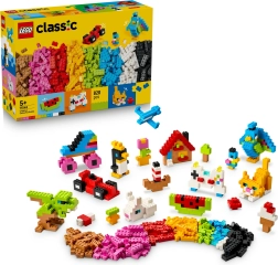 LEGO Classic radošie krāsainie klucīši