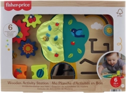 Fisher-Price koka rotaļu dēlis Dārziņš