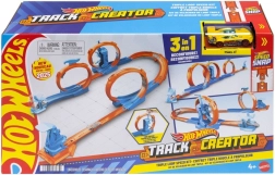 Autotrase Hot Wheels Track Creator – Trīs cilpas