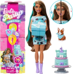 Barbie Party Unboxed dzimšanas dienas lelle ar korgiju