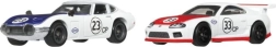 HOT WHEELS premium angliņčaku 1:64 dubultkomplekts – sacīkšu auto