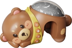 Chipolino gultiņas projektors ar melodijām Teddy Bear