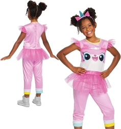 Girls' UNIKITTY costume from the LEGO Movie, ages 10–12