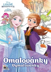 Krāsojamā grāmata A4 Frozen 2 – Ledus valstība