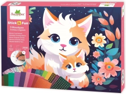 XL mozaīka Stick & Fun – mīlīgi dzīvnieciņi