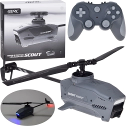 RC helikopters SCOUT ar dubulto rotoru iesācējiem