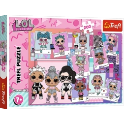 PUZZLE 200 gab. LOL Surprise! Saldās lellītes
