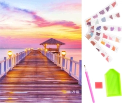 Dimanta mozaīkas gleznošanas komplekts Mols 5D