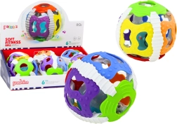 Sensory Ball for Infants, Rubber, with Lights and Sounds, Colorful