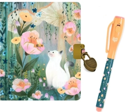 Slepenais dienasgrāmata ar maģisko pildspalvu Djeco - Kendra