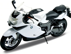 Welly motocikls BMW K1300S 1:10 balts modelis