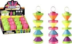 Sensorā antistresa salokāmā piekariņa rotaļlieta
