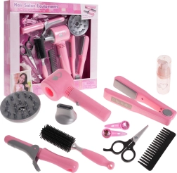 Bērnu friziera instrumentu komplekts ar interaktīvu fēnu