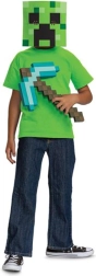 MINECRAFT kostīms Helovīnam – dimanta cērte un Creeper maska