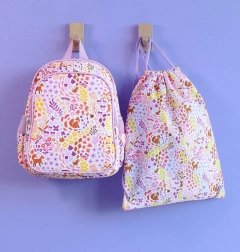 Kids’ sports drawstring bag Flower Garden – A Little Lovely Company