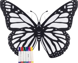 Butterfly Wings to Color – Creative Set for Kids