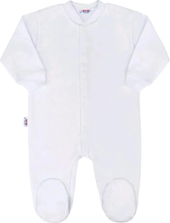 Zīdaiņu kombinezons New Baby Classic baltā krāsā