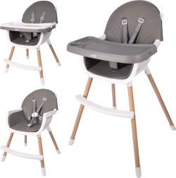 Barošanas krēsliņš BITEO pelēks
