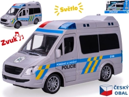 Policijas auto CZ 1:20 ar gaismām un skaņām