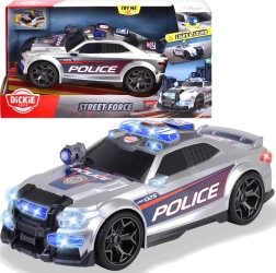 Policijas auto Street Force ar gaismām un skaņām DICKIE TOYS