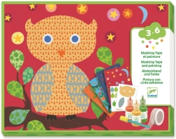 Burvīgā gleznošana ar sūklīti – meža dzīvnieciņi