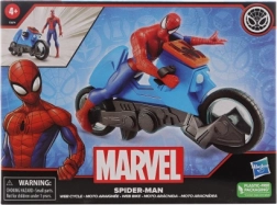 Marvel Spider‑Man: motocikls ar darbības figūriņu