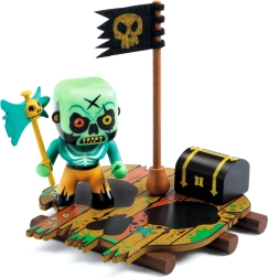 Djeco Arty Toys figūriņa pirāts ar dārgumu