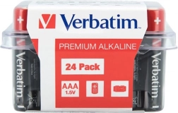 Alkaline batteries AAA 1.5 V 24 pcs VERBATIM