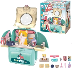 Woopie Kitty 2-in-1 Portable Beauty Salon in Backpack and Carrier